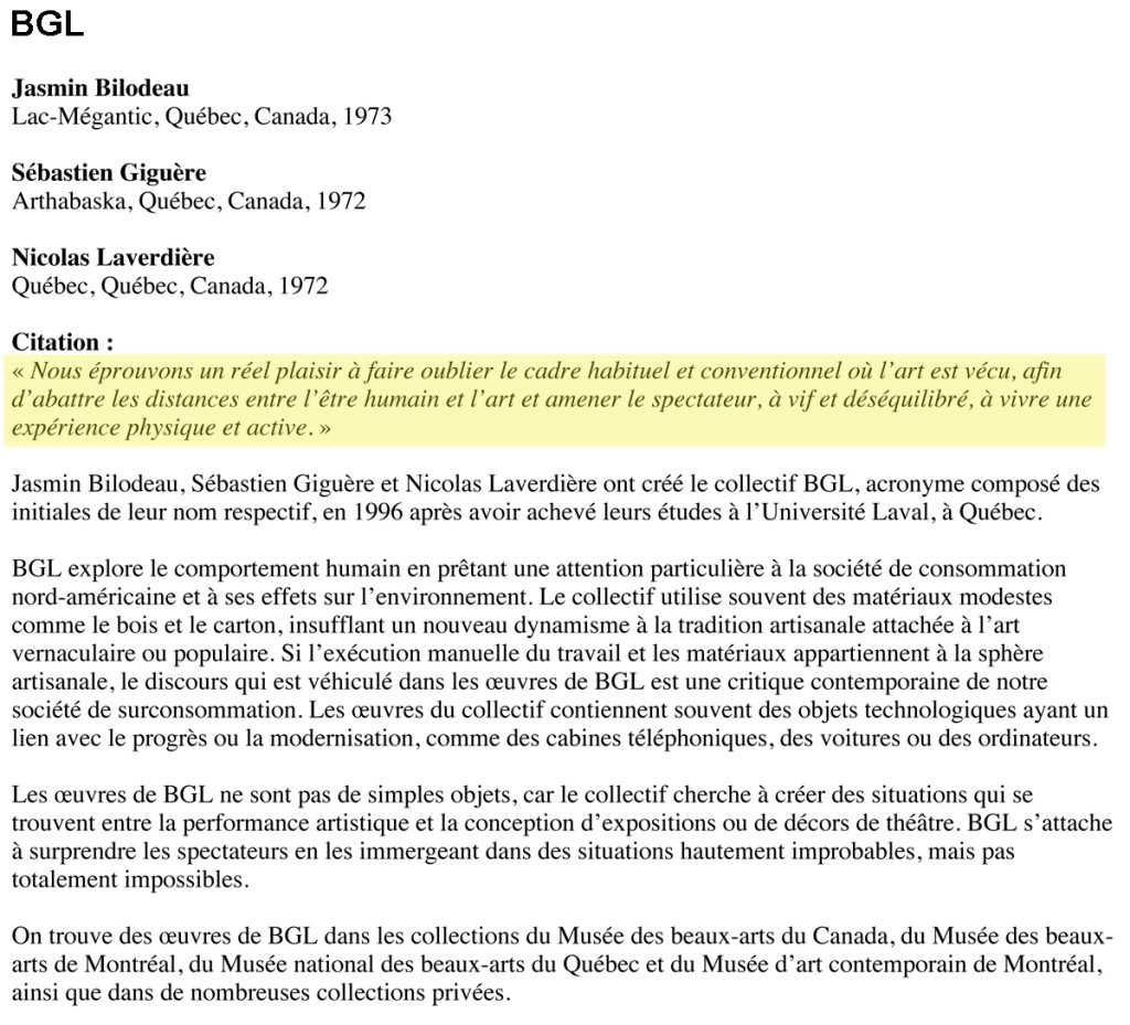 BGL - Muse des beaux-arts du Canada | Muse des beaux-arts du C