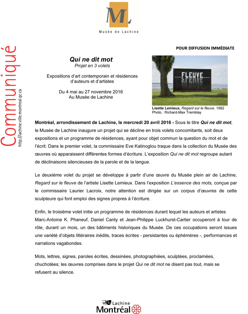 Microsoft Word - 2016 02 11 Communiqu_Qui ne dit mot REV FINAL