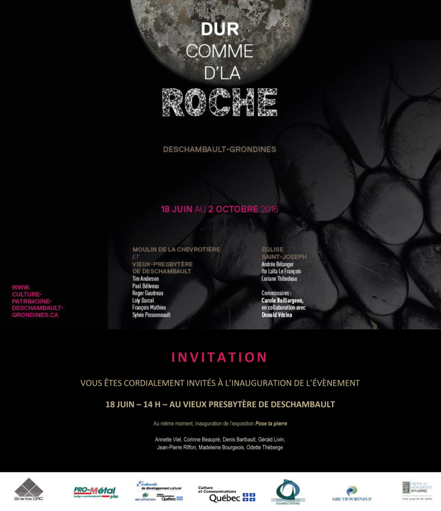Invitation Dur comme d'la roche 2